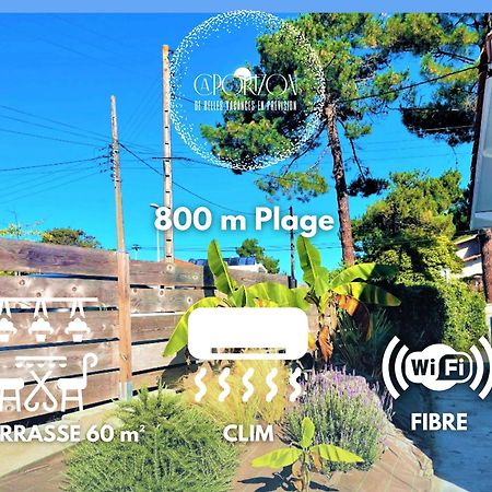 Mimizan-Plage Caporizon-Villa Courant-Terrasse-Proche Plage מראה חיצוני תמונה