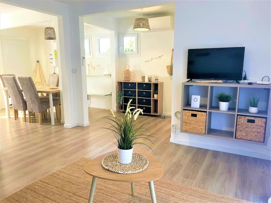 Mimizan-Plage Caporizon-Villa Courant-Terrasse-Proche Plage מראה חיצוני תמונה